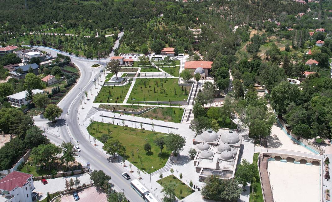 Konya’nın yeşiliyle ünlü ilçesi Meram’da yaz masala dönüşüyor 1